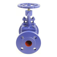 Клапан запорный сальниковый DN.ru 215A Ду40 Ру16 чугунный, фланцевый D090-00697