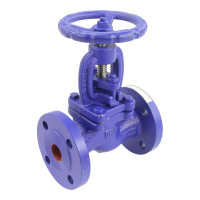 Клапан запорный сальниковый DN.ru 215A Ду25 Ру16 чугунный, фланцевый D090-00695