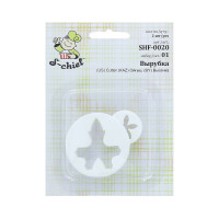 Вырубка для печенья, мастики, марципана S-CHIEF 2 шт SHF-0020 01 полевой цветок 411609