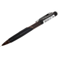 Автоматический карандаш Pentel CLICK -Twist-Erase PD275T-AX с боковой кнопкой, 0.5 мм, 12 шт, черный корпус 669170
