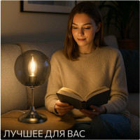 Настольная лампа Citilux Томми Хром CL102810