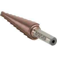 Сверло ступенчатое с прямой канавкой, 4-12 мм, 5 ступеней, HSS-Co DeBever Machining Solutions DB-CT4125