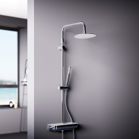 Душевая система с душевым смесителем Damixa Scandinavian Pure хром 936780000