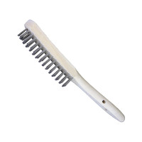 Ручная щетка OSBORN 3 ряда, 295x145, ворс прямая сталь 0,35 152.133-0001
