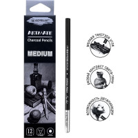Угольный карандаш ACMELIAE Medium, 12 шт. 43138 EAN