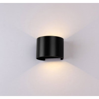 Светодиодный настенный светильник DesignLed Tape 2 6 Вт черный. ip54 4000К GW-A310R-6-BL-NW