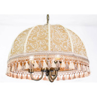 Подвесная люстра Citilux Базель с абажуром Вышивка CL407135