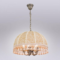 Люстра Citilux Базель с абажуром Вышивка CL407155