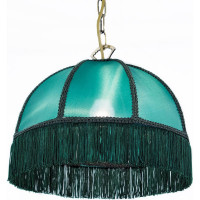 Подвесной светильник Citilux Базель с зелёным абажуром CL407112