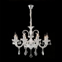 Люстра Citilux Марена стеклянная Белая CL352180