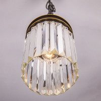 Подвесной светильник Citilux Мартин хрустальный Прозрачный CL332011