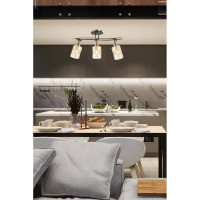 Люстра с поворотными плафонами Citilux Мерида Бронза Венге CL142134