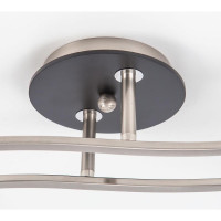 Люстра с поворотными плафонами Citilux Мерида Хром Венге CL142125