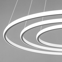 Умная подвесная люстра Citilux Неон Смарт RGB Белая CL731A090E