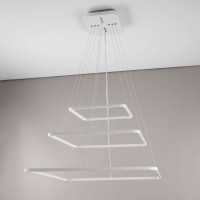 Умная подвесная люстра Citilux Неон Смарт Белая CL731AK110E