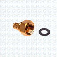 Соединитель РЕ-Х HG латунь Дн 16x3/4" НГ (QE) 1892990