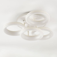 Умная люстра Citilux Паркер Смарт RGB Белая CL225A140E