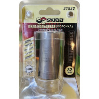 Коронка универсальная 32 мм, 5/8", ТСТ SKRAB 31532