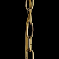 Подвесная люстра Citilux Фонда хрустальная Бронза CL303223