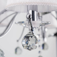 Подвесная люстра Citilux Шелли с абажурами Хром CL438181