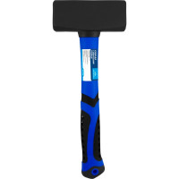 Кувалда vertextools 1500 г, фибергласовая обрезиненная рукоятка 10-12-1500
