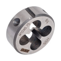 Круглая плашка Debever Machining Solutions MF10х0.75, HSS, DIN 223, 6g DB-4010075
