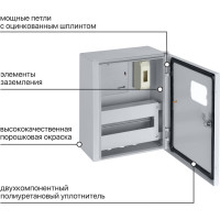 Учетно-распределительный щит TDM ELECTRIC щурн-1/12 (400x315x165) ip54 народный эконом SQ0905-3205