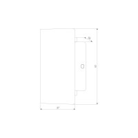 Настенный светодиодный светильник Elektrostandard mini light 35154/d черный a060883