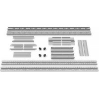 Открытая двухрамная усиленная стойка Cabeus 19", 37U, цвет серый RA-37U