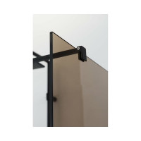 Душевая перегородка Cezares LIBERTA-L-1-100-120-BR-NERO
