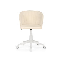 Стул Woodville Пард экокожа слоновая кость 464225