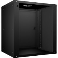 Телекоммуникационный настенный шкаф Cabeus 19" 9U цвет черный SH-05F-9U60/45m-BK