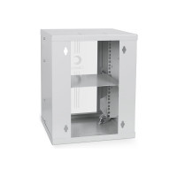 Телекоммуникационный настенный шкаф Cabeus 10" 8U дверь металл WSC-8Um