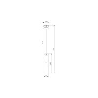 Садово-парковый светильник Elektrostandard 5602 techno черный a062780