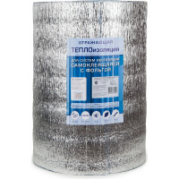 Самоклеящаяся теплоизоляция с фольгой нпэ-лф НПС Развитие тип с 3 мм 0,6x30 м 18 м2 4620018382163