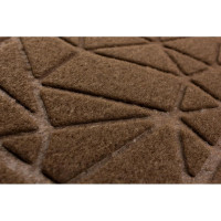 Влаговпитывающий коврик Joy Home Стар эскпо "Прест", 60x90 см Геометрия коричневый, 10924
