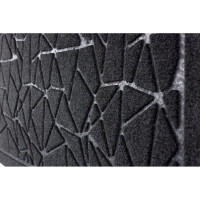 Влаговпитывающий коврик Joy Home Стар эскпо "Прест", 60x90 см Геометрия черный, 10922