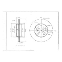 Диск тормозной BR0194S Avantech 199468