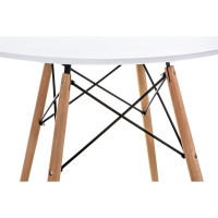 Деревянный стол Woodville Table 80 white, wood 15363