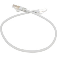 Экранированный патч-корд Cabeus F/UTP, категория 5е, 2xRJ45/8p8c, серый, PVC, 0.5м PC-FTP-RJ45-Cat.5e-0.5m