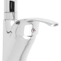 Смеситель для кухни СоюзКран поворотный излив 25см, керам. картридж 40мм, хром SK01-G131 566-390