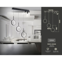 Подвесной светильник Ambrella Light COMFORT FL5278