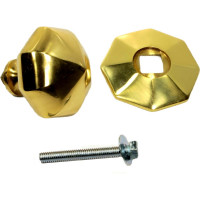 Ручка-кнопка Левша L.Baskerville Octagon 75 mm LB-001 золото У2-0089.З