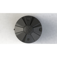 Рециклинговая емкость с крышкой Asplast рц1500д EL-22P-CA-RC1500L-DB