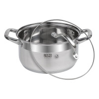 Кастрюля с крышкой RESTO 20х11см, 3.6л / 6 92003