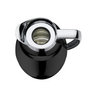 Вакуумный термокувшин со стеклянной колбой Alfi Jug Pallas Black 1L 480638