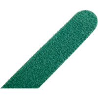 Хомут для кабеля Cabeus липучка с мягкой застежкой, 150x14 мм, зеленый, 10 шт. CLAMP-150-GN
