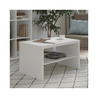 Журнальный стол Гуд ЛАКК Энкель, 82x50x45, белый S00135