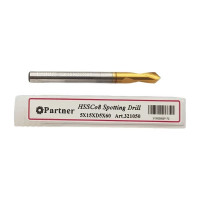 Сверло центровочное Серия 321 (5х60 мм, HSSE, TiN, 90°) Partner 321050