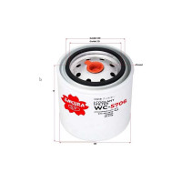 Фильтр системы охлаждения Sakura WC5706
